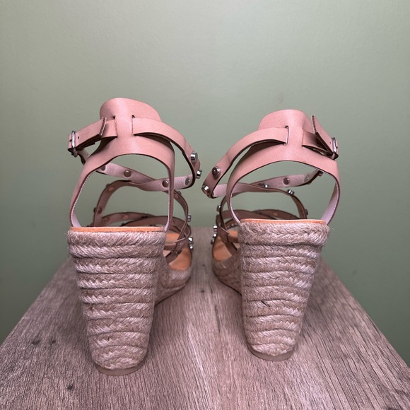 Dolce Vita Studded Espadrille Wedge Sandals Sz 9 - Picture 5 of 7